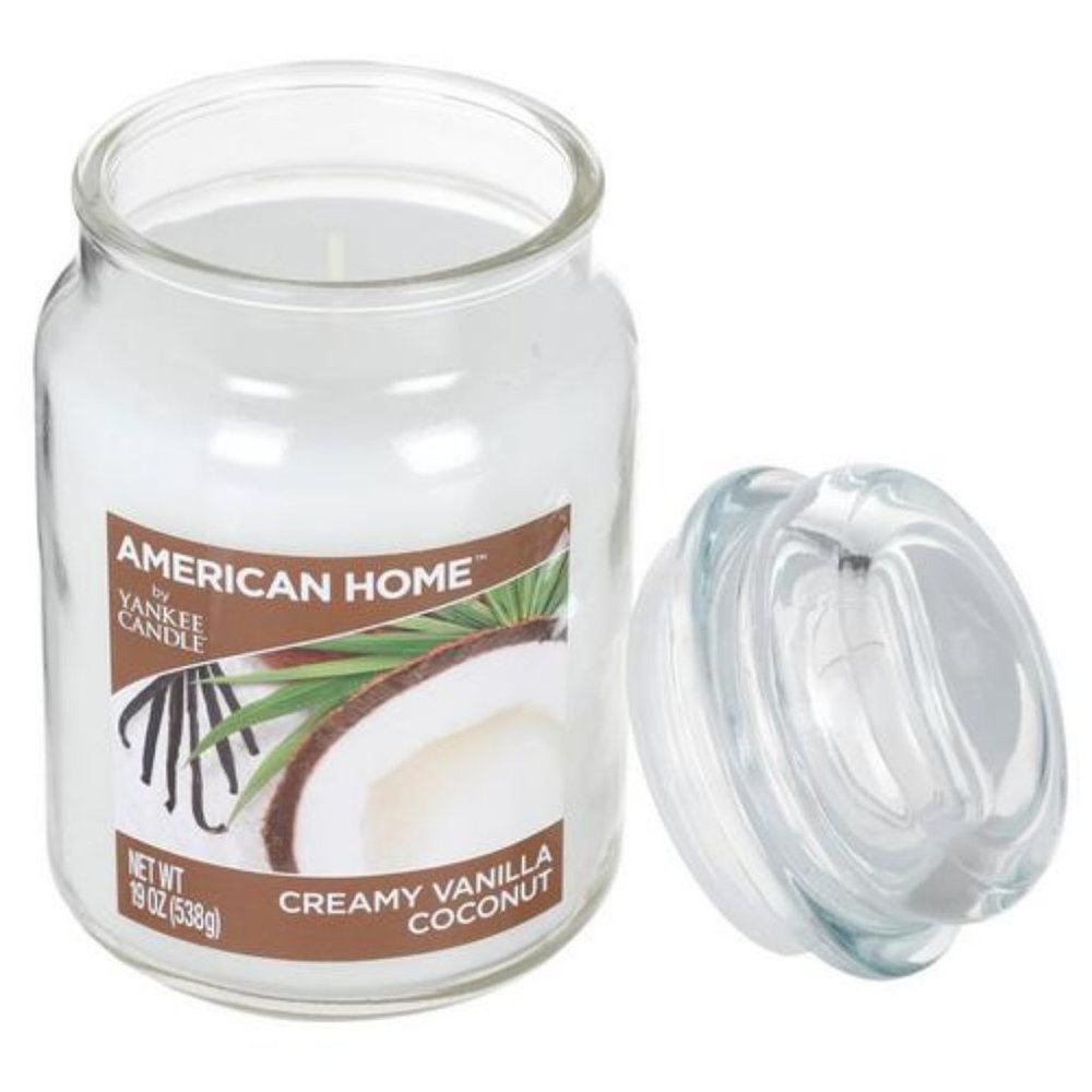 Yankee American Home Creamy Vanilla Coconut Candle